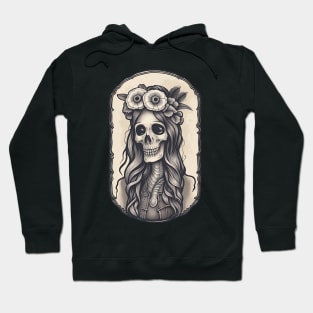 Beautiful dead girl design Hoodie